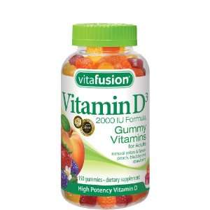  Vitafusion Vitamin D Gummy Vitamins, 150 Count Health 