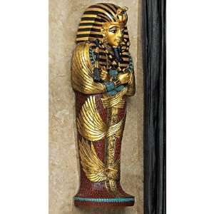   WU68836 Icons of Ancient Egypt King Tut Wall Sculpture