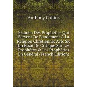   ©ties En GÃ©nÃ©ral (French Edition) Anthony Collins Books