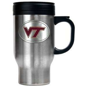  Virginia Tech Hokies Stainless Steel Travel Mug Sports 