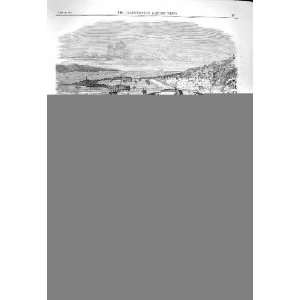    1860 VIEW MESSINA CALABRIA SICILY MAJOR FITZMAURICE