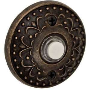 Door bells by fusion   venice doorbell in medium bronze