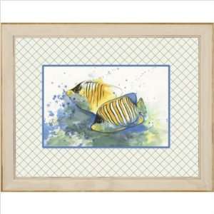  Phoenix Galleries HPM54 Angel Fish 2 Framed Print