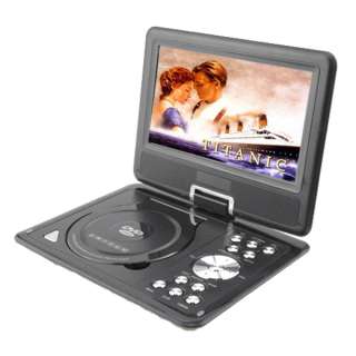 PORTABLE DVD PLAYER USB SD GAME AV IN & OUT FM TV RADIO New 