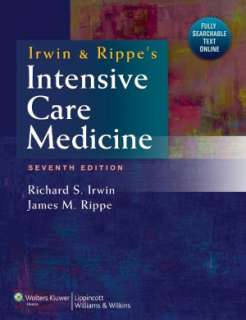 NOBLE  Irwin and Rippes Intensive Care Medicine by Richard S. Irwin 