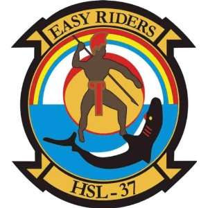   HSL 37 Easy Riders Squadron Decal Sticker 3.8 6 Pack: Everything Else