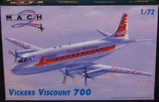 72 Mach 2 VICKERS VISCOUNT 700 Capital Airlines  