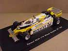 Spark 1/43 Resin Renault RE20, Winner 1980 Brazilian GP, Elf, #16 