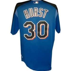  Hurst #30 Mets Game Used Spring Training Batting Practice 