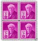 Inventor Thomas A. Edison on 1947 U.S. Postage Stamps