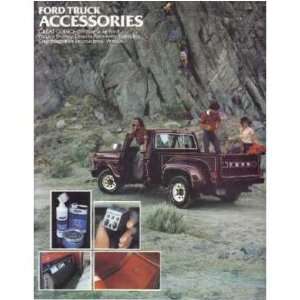  1979 FORD TRUCK Accessories Sales Brochure Book 