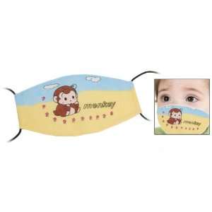  Amico Monkey Pattern Anti dust Lovable Children Mouth Mask 