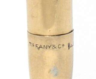 TIFFANY & CO. 14k GOLD VINTAGE MECHANICAL PENCIL  