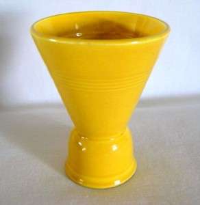 Vintage Homer Laughlin Harlequin Double Egg Cup Fiesta Yellow 