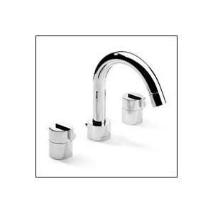    ALL CP Xenon 3H Basin Faucet, Swan Neck C/W Waste: Home Improvement