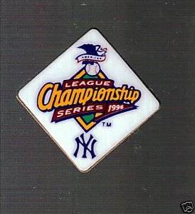 AUTHENTIC 1996 ALCS New York Yankees PRESS PIN  