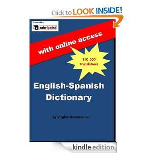 Babelpoint English Spanish dictionary Krumbacher Virgilio  