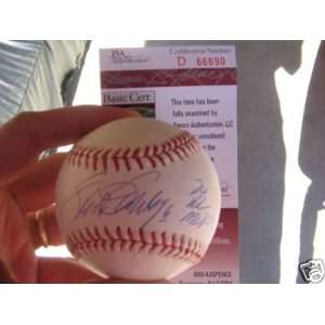  Autographed Steve Garvey Baseball   74 Mvp Jsa coa Sports 