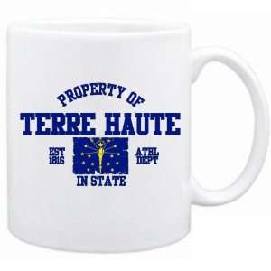  New  Property Of Terre Haute / Athl Dept  Indiana Mug 