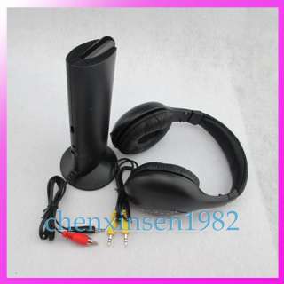 in 1 Wireless Earphone Headphone for  PC TV CD MP4  