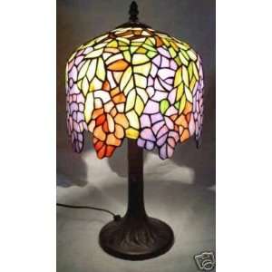   Tiffany Style Stained Glass Table Lamp Lamps: Home Improvement