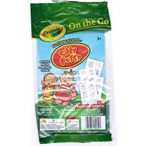  Crayola Silly Putty With Transfer Sheets Bounces, Molds 
