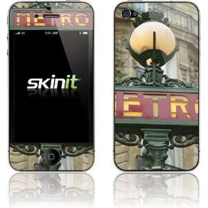   Metro Sign and Street Lamp skin for Apple iPhone 4 / 4S: Electronics