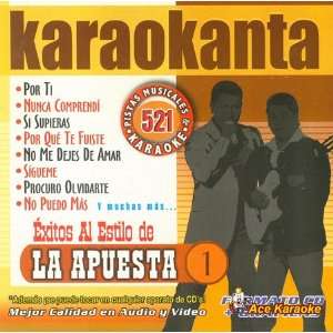  Karaokanta KAR 4521   La Apuesta Vol. 1 Spanish CDG 
