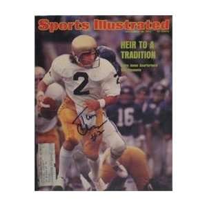  Tom Clements autographed Sports Illustrated Magazine 