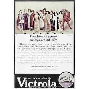 VICTROLA ADVERTISEMENT. American magazine advertisement 