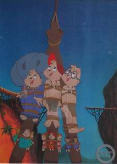 The Chipmunk Adventure   Framed Original Production Cel   PRICE 