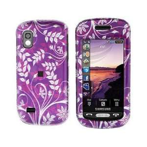   Purple Flower For Samsung Solstice A887: Cell Phones & Accessories