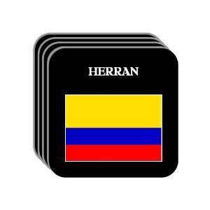  Colombia   HERRAN Set of 4 Mini Mousepad Coasters 