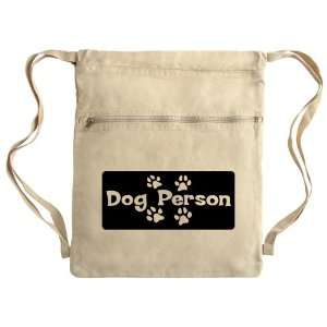  Messenger Bag Sack Pack Khaki Dog Person 