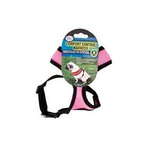  3 PACK COMFORT CONTROL HARNESS, Color PINK; Size MEDIUM 