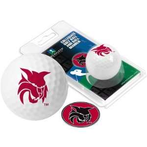  Central Washington Wildcats Logo Golf Ball and Ball Marker 
