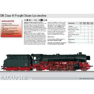  2011 Qtr.4 Digital DB cl 41 Steam Locomotive with Tender 