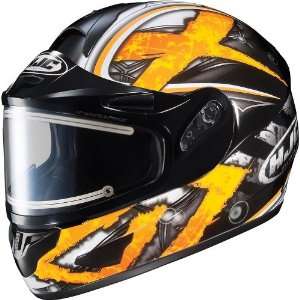 HJC Shock with Electric Shield Mens CL 16SN Snow Snowmobile Helmet 