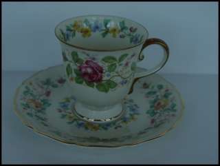 Rosenthal Continental Ivory Demitasse cup saucer in the Dolly Vardon 