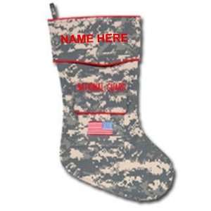  US National Guard digicam military christmas stocking