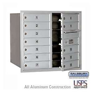  12 Tenant Doors Front Loading USPS APPROVED 4C Horizontal 