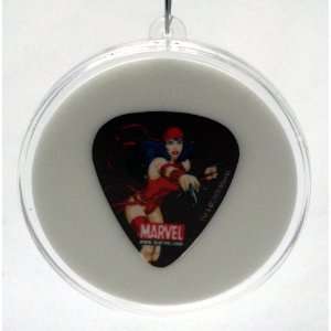 Elektra Guitar Pick With MADE IN USA Christmas Tree Ornament Capsule