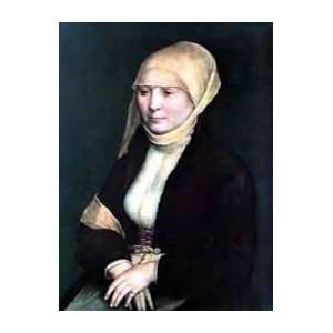   Woman   Artist Hans Holbein  Poster Size 26 X 19