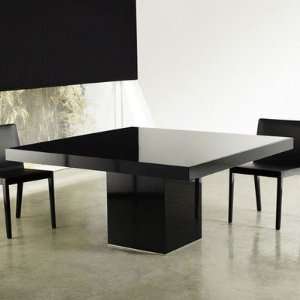  Luxo by Modloft MJK108PA Set Beech Square Dining Table 