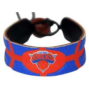  New York Knicks Team Color Basketball Bracelet: Sports 