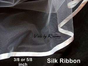 Wedding Veils Elbow Length 1 Tier Chiffon Custom Made $78.00 to $237 