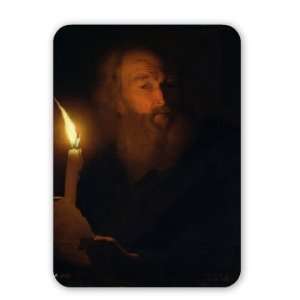  Man with a Candle (Artificial Light Effect)   Mouse Mat 