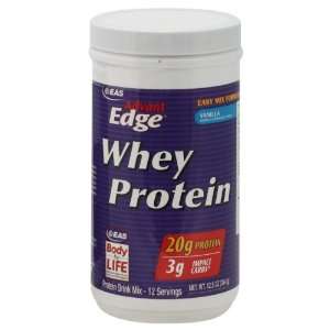  Advant Edge Whey Protein Drink Mix, Vanilla, 12.5 oz 