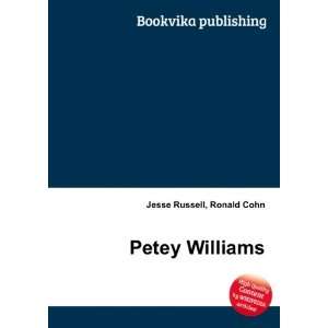  Petey Williams Ronald Cohn Jesse Russell Books