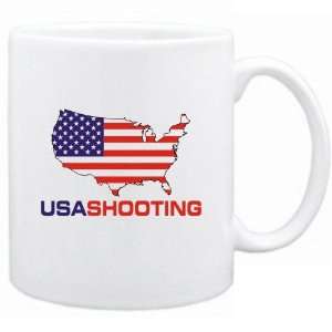  New  Usa Shooting / Map  Mug Sports